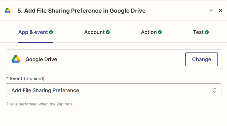 Google Drive File Sharing