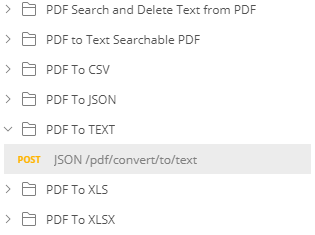 PDF To Text Endpoint