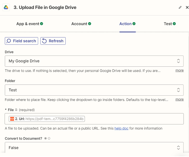 Google Drive Module