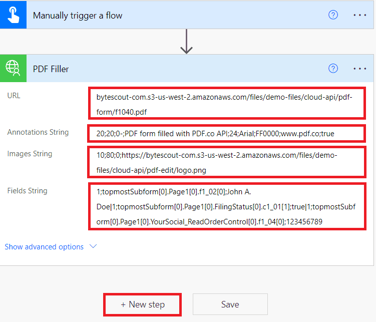 Incorporate PDF.co Connector