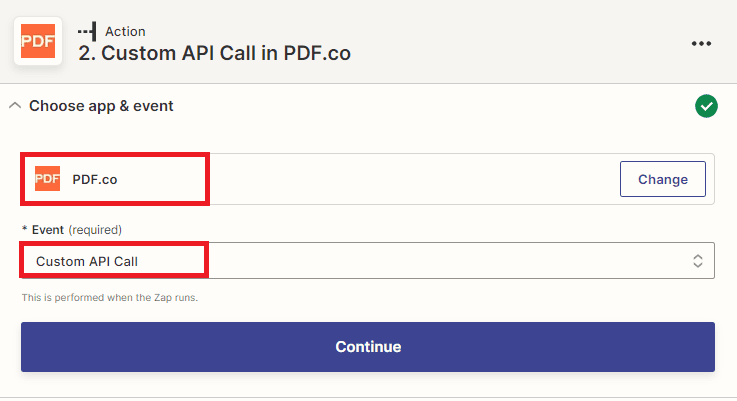 Add PDF.co App