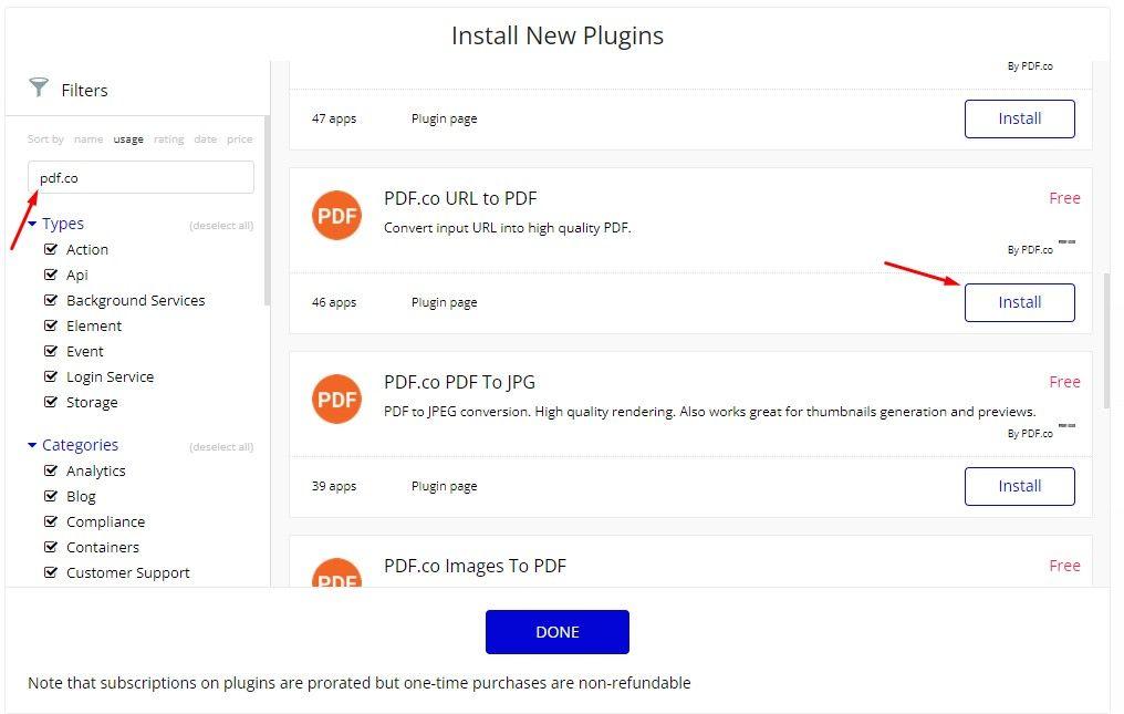 Install New Plugins