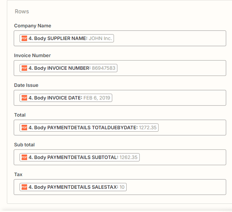 Configure Google Sheets