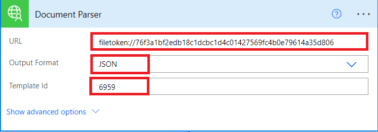 Document Parser Configuration