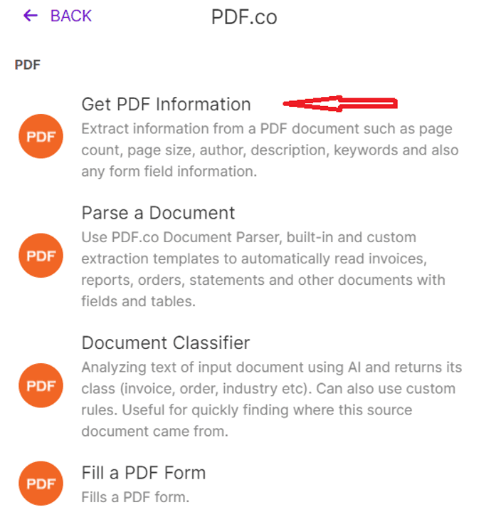 Add PDF.co Module