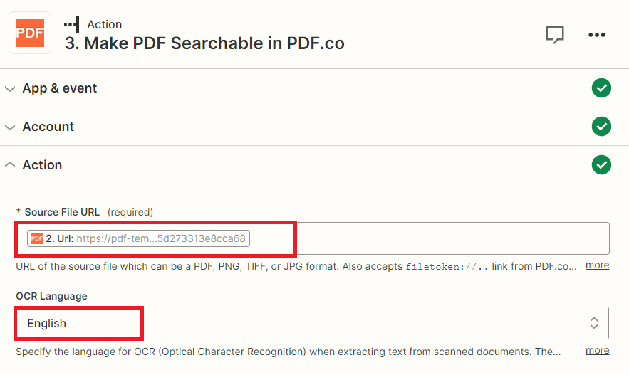 Configure PDF.co Settings