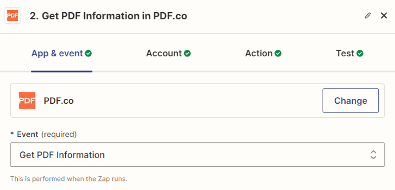 PDF.co Get PDF Information