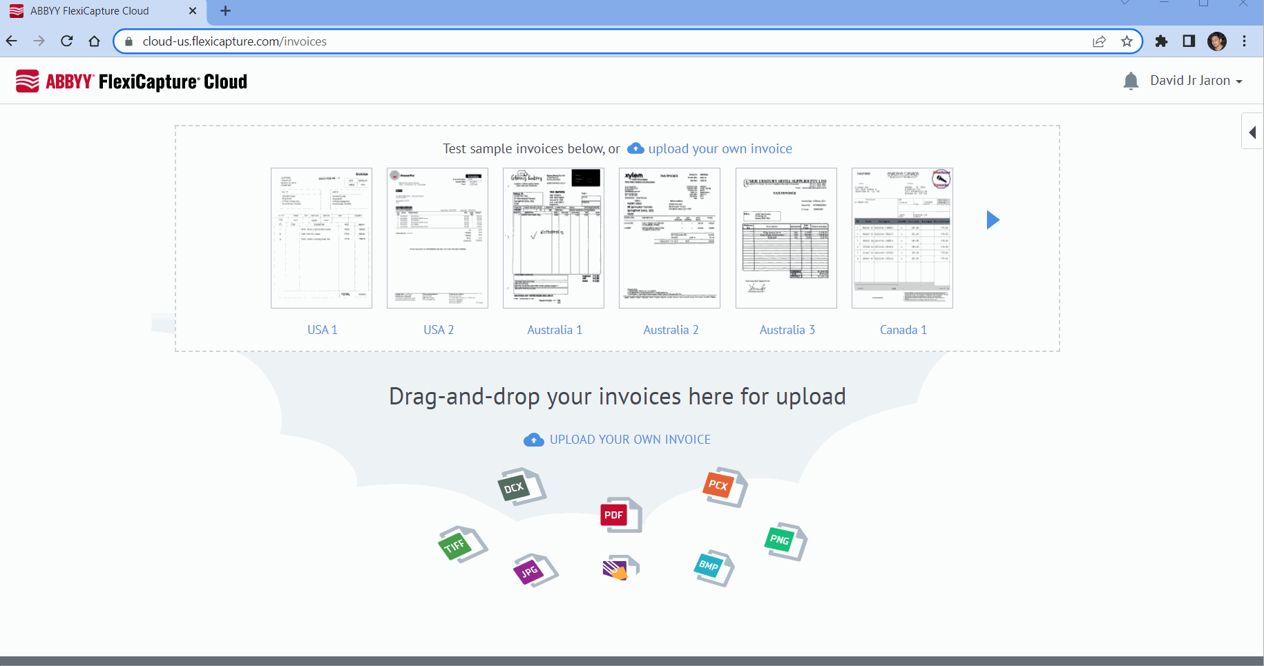 ABBY FlexiCapture Extract Invoice Data Workflow