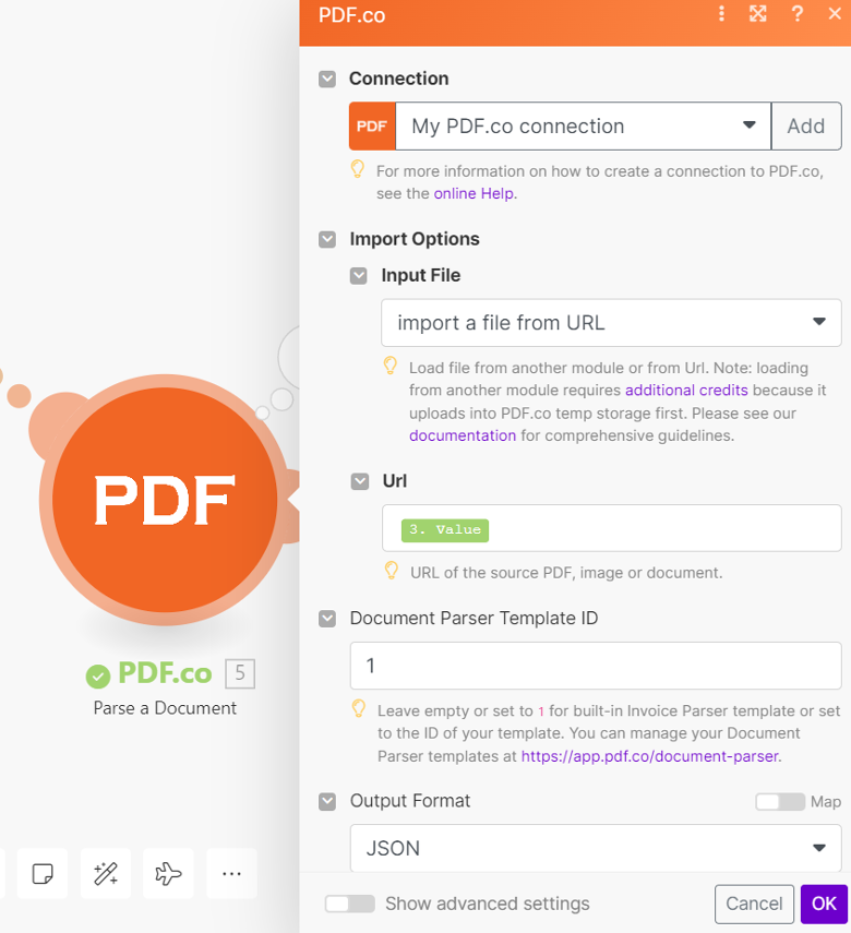 Document Parser Configuration