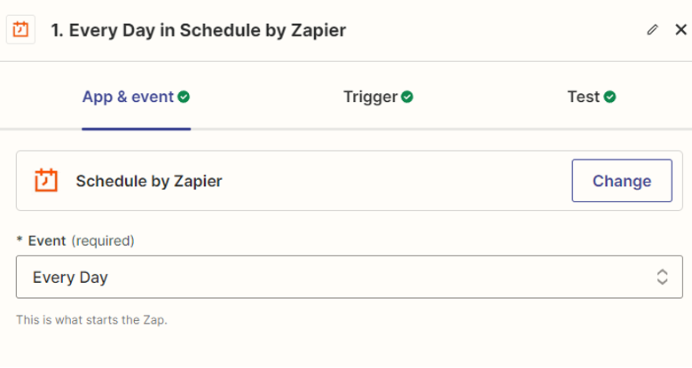 Schedule by Zapier