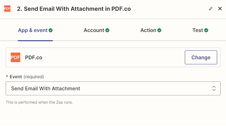 PDF.co Send Email with Attachment