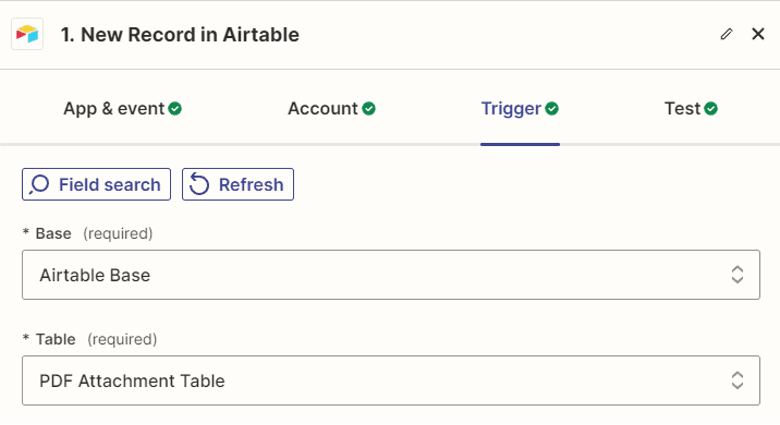 Setup Airtable Configuration