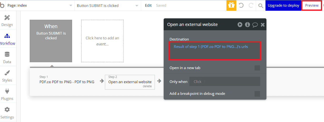 Step 12: Insert Dynamic Data