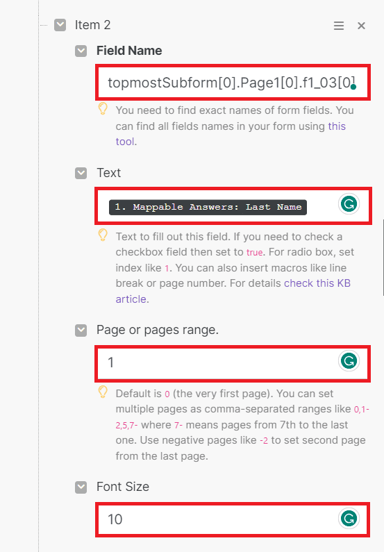 Configure PDF.co Settings