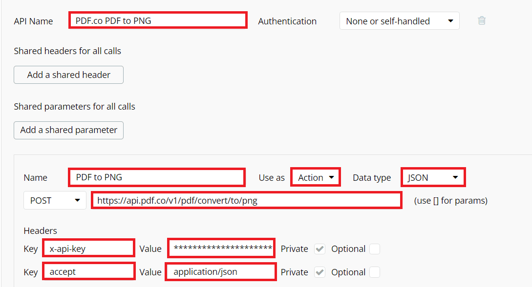 Step 7: Setup API Connector