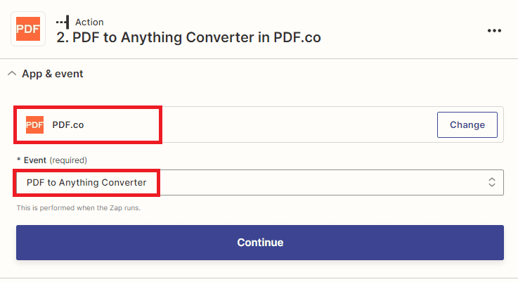 Add PDF.co App