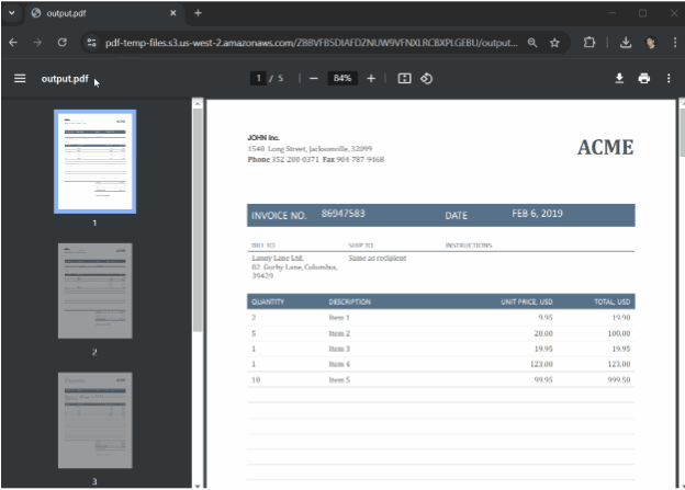 Auto Rotate Pages Output