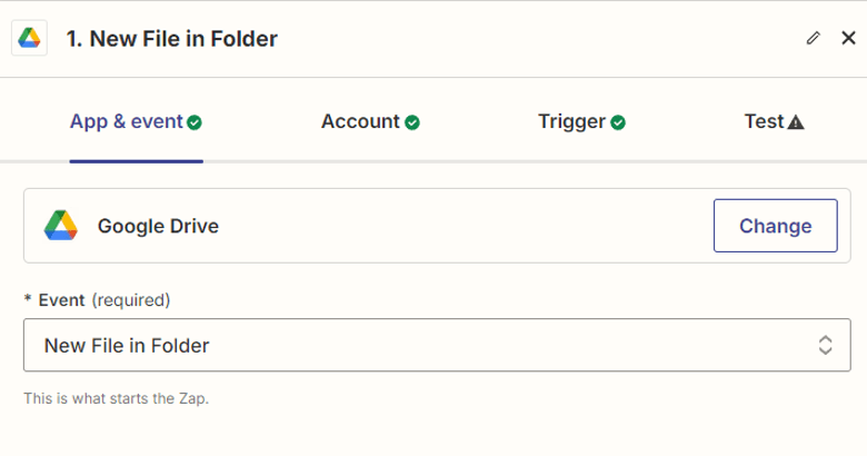 New File in Folder