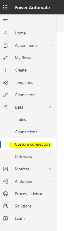 Custom Connector