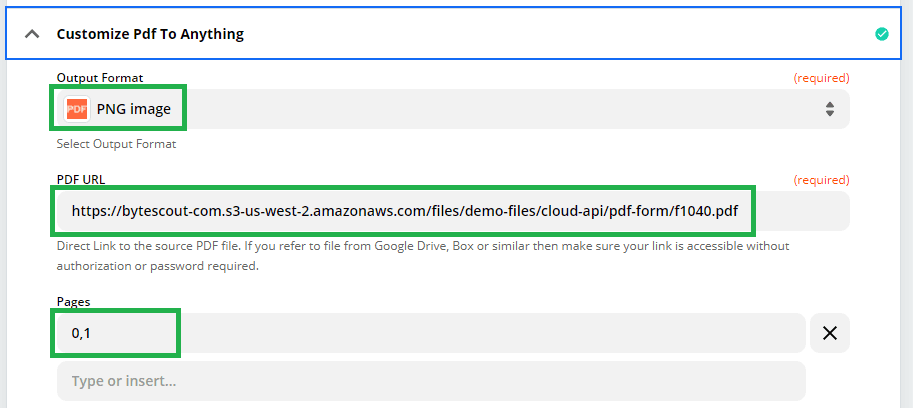 Customize PDF To Anything Converter With Form Data
