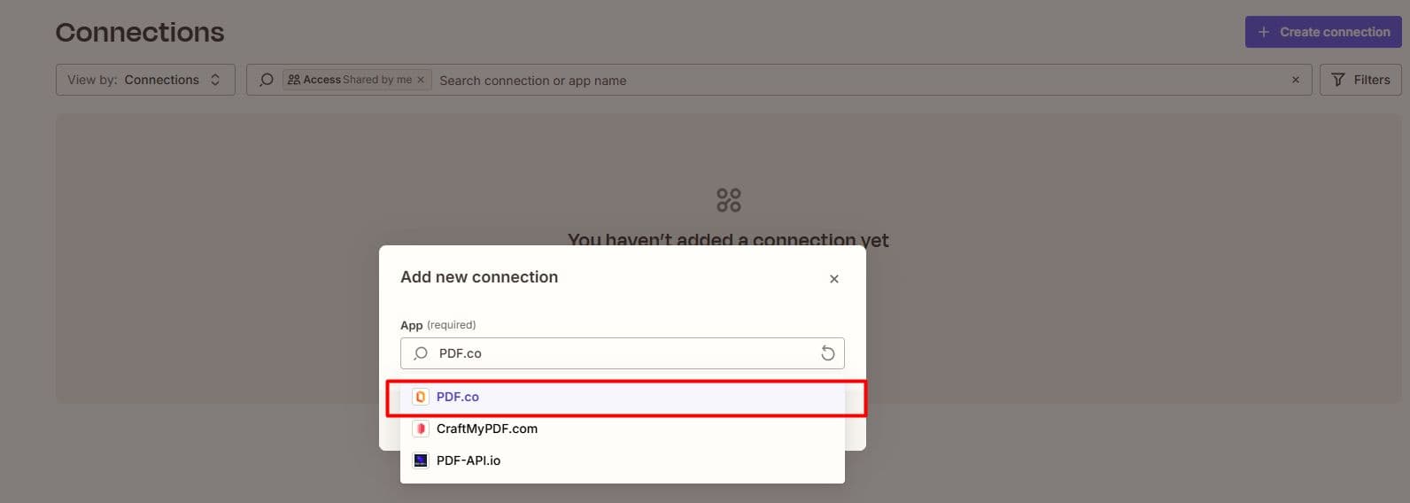 Search for PDF.co