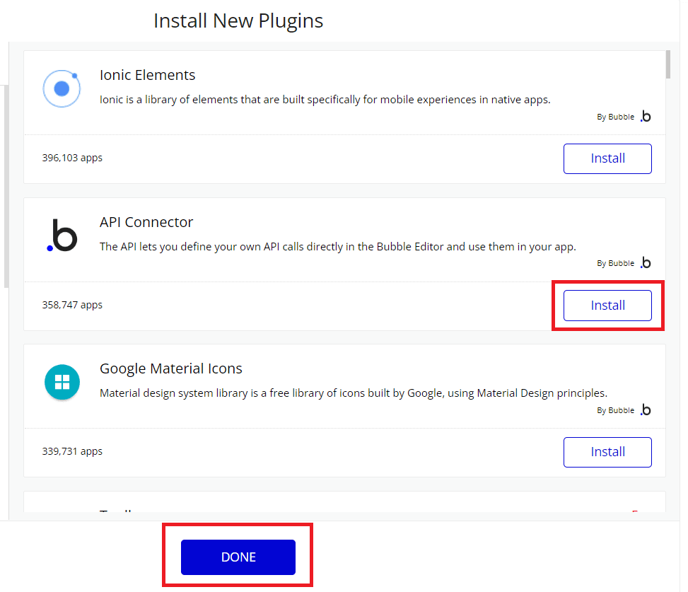 Step 7: API Connector Installation