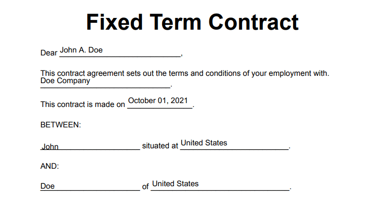 Non-Fillable PDF Form