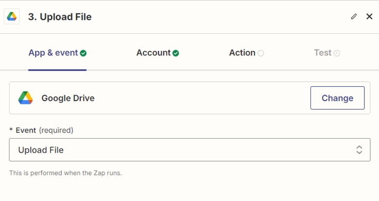 Google Drive Upload File