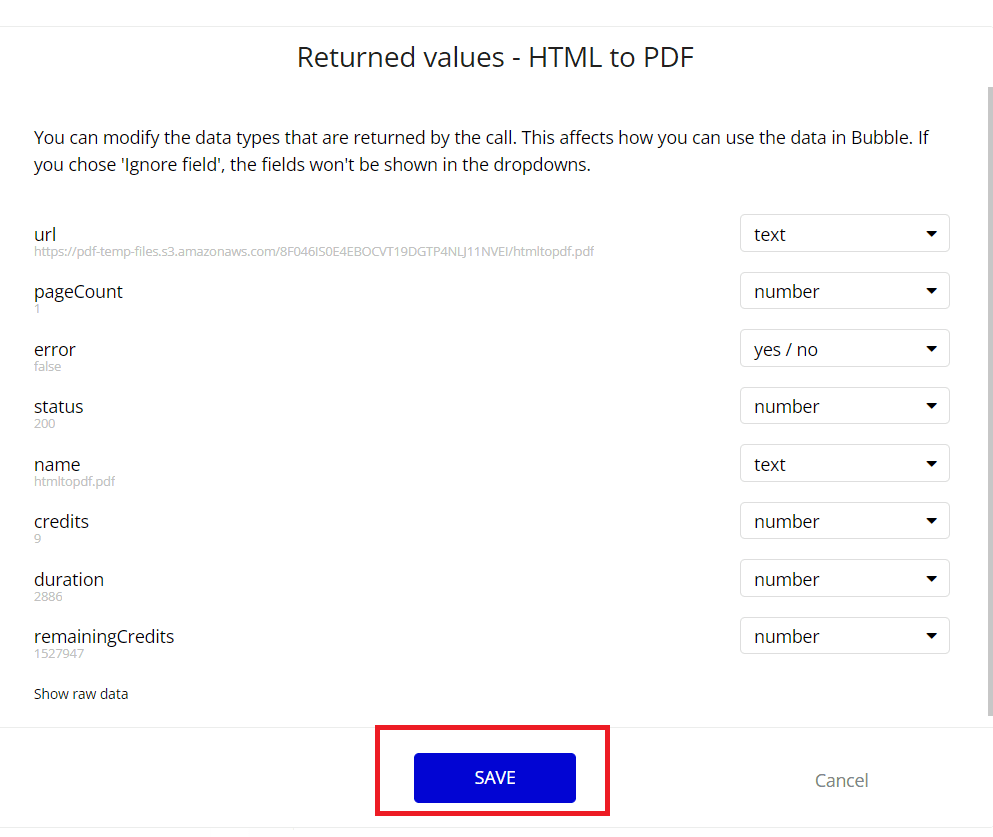 Step 11: Initialize Call Result