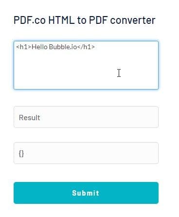 HTML to PDF Converter