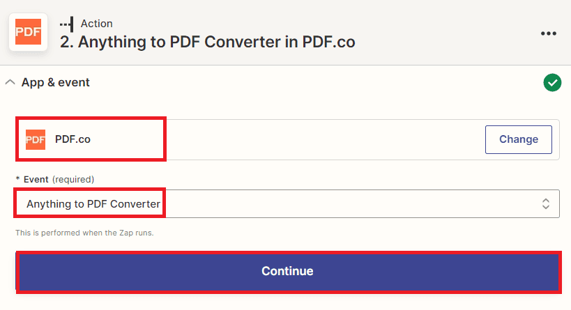 Add PDF.co App