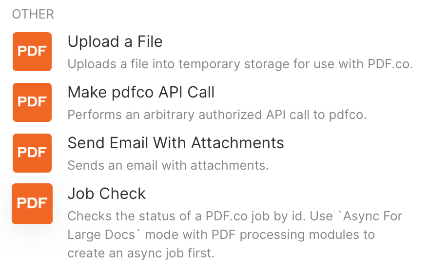 Make pdfco API Call
