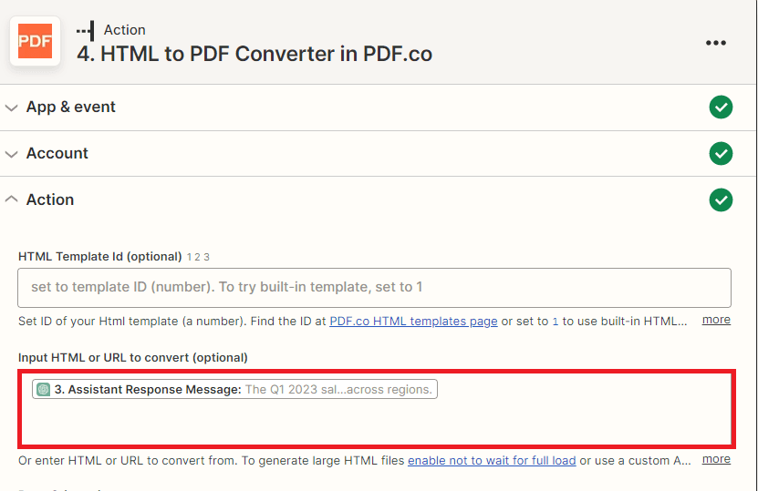 Setup PDF.co Configuration