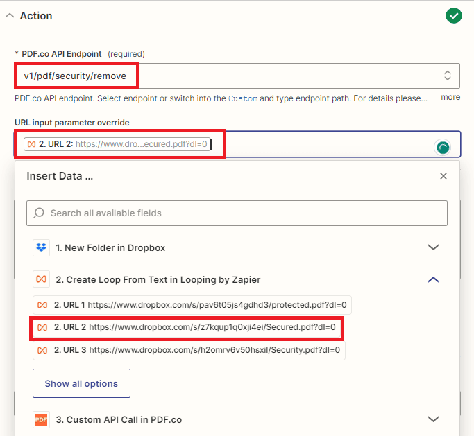 Setup Custom API Call