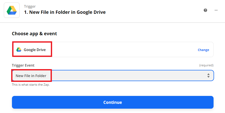 Google Drive New File In Folder Trigger