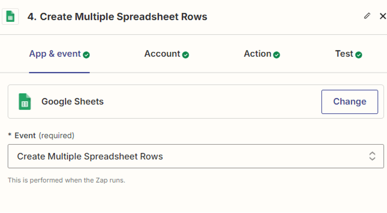 Add Google Sheets