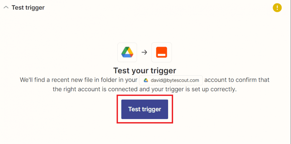 Test Trigger