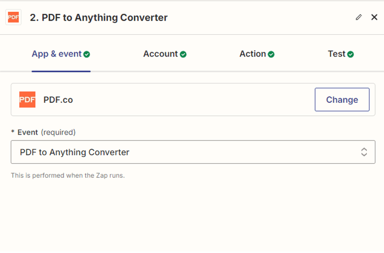 Add PDF.co App