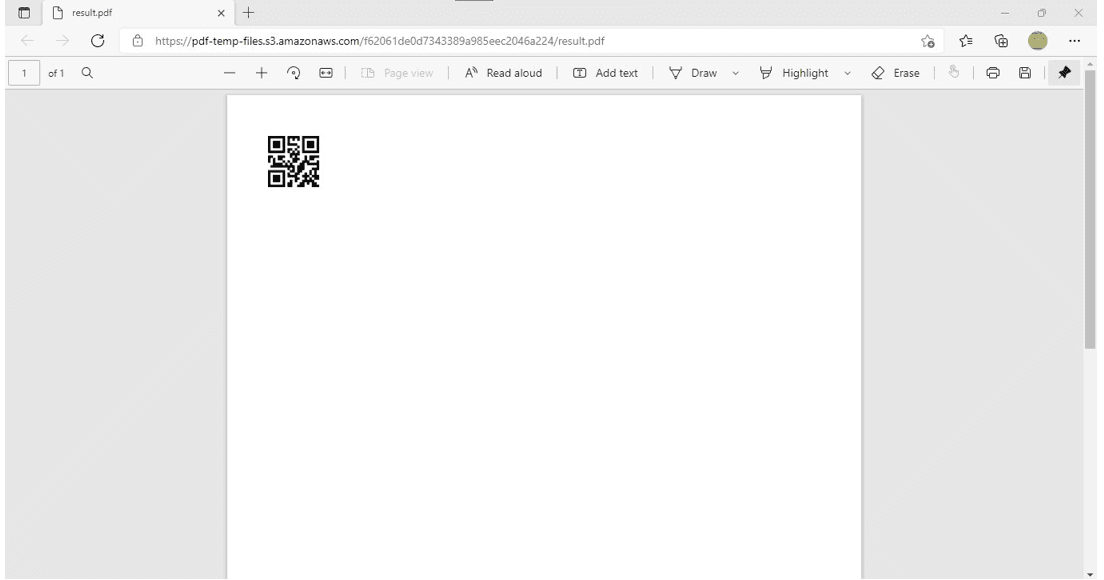 HTML to PDF Output with Built-in Barcodes