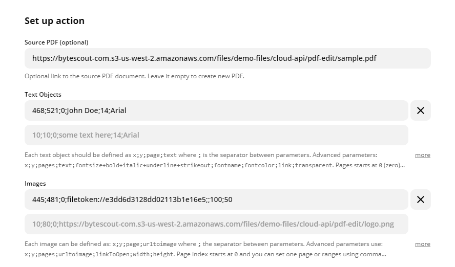 Use Signature PDF.co File Storage Link