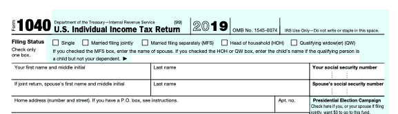 IRS Form 1040