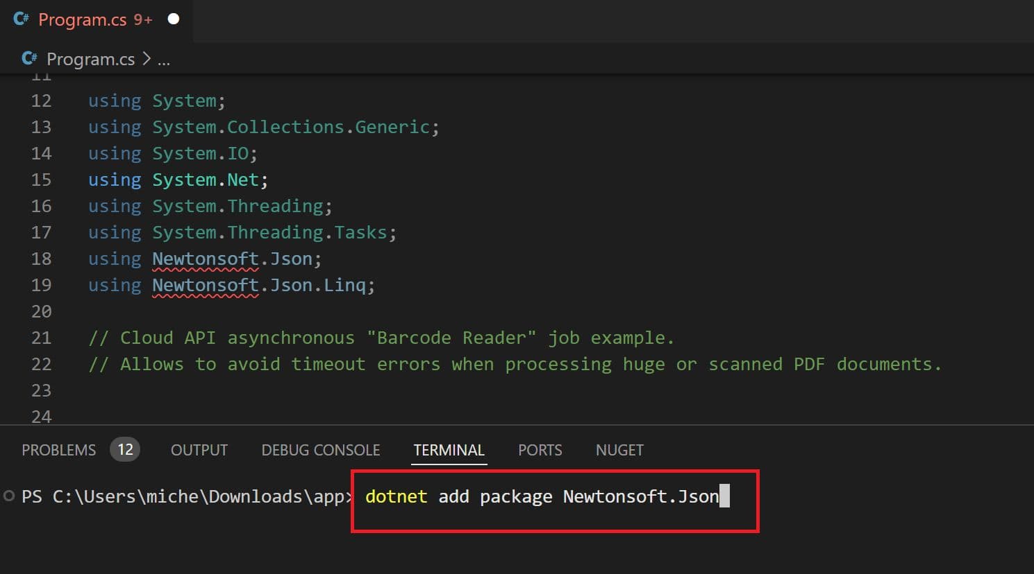Add Package