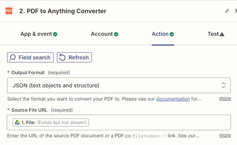 Setup PDF.co Configuration