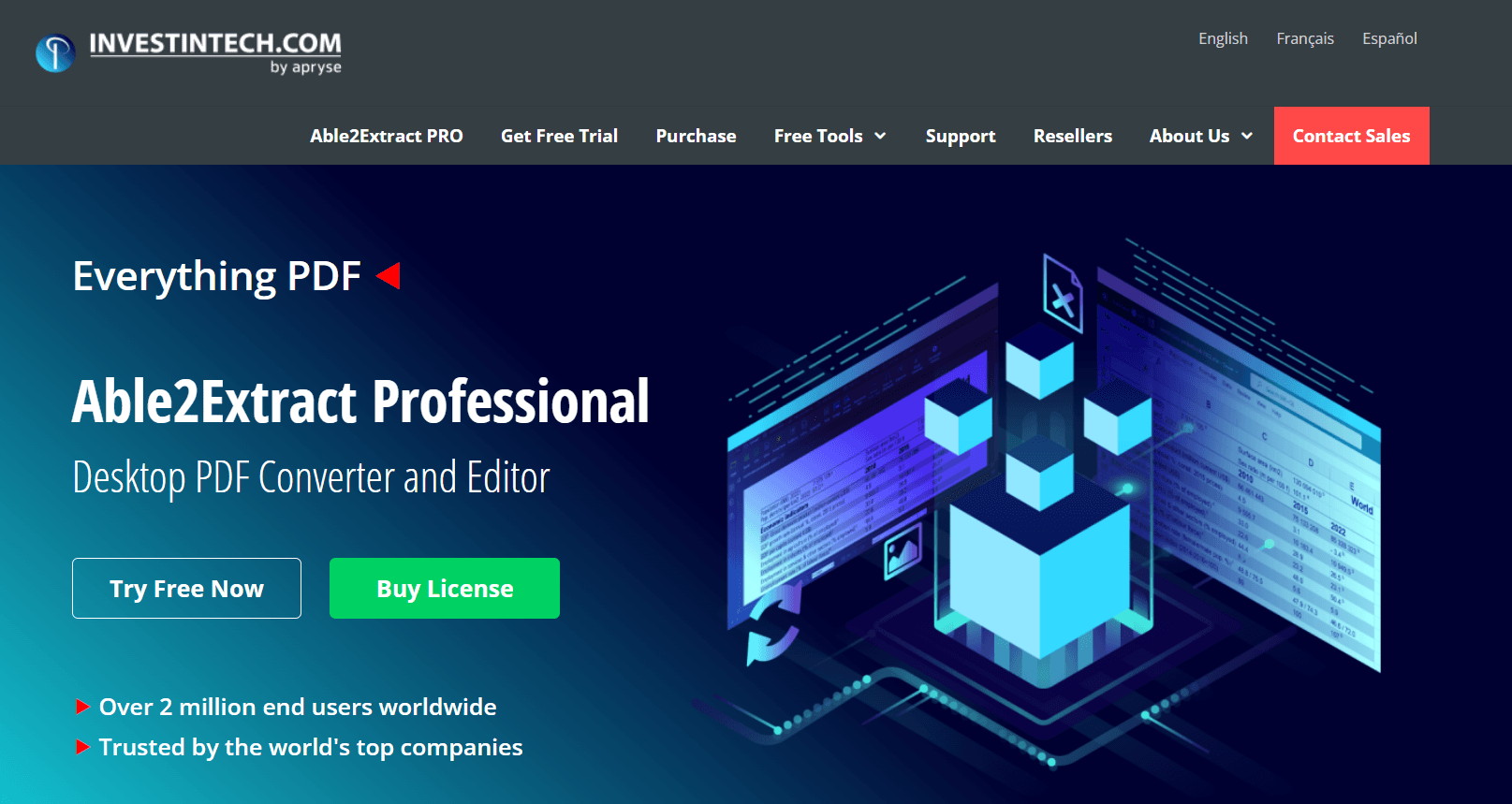 Able2Extract Professional Screenshot