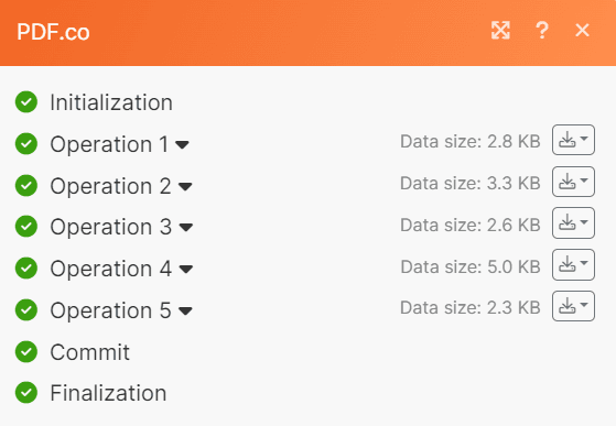 PDF.co Result