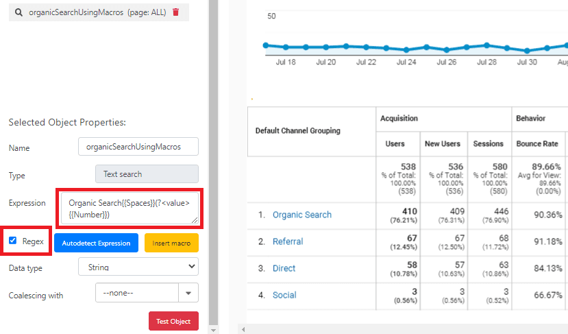 Search Value Using Macros