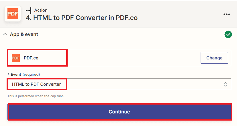 Add Another PDF.co App