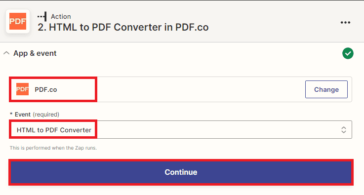 Add PDF.co App