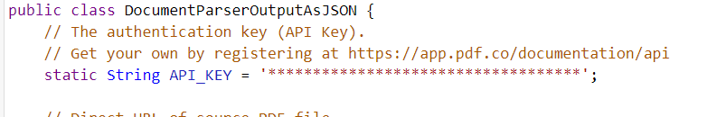 API Key