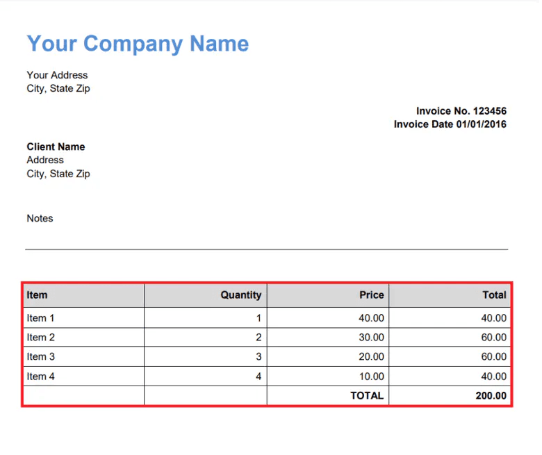 Screenshot of Sample PDF Document